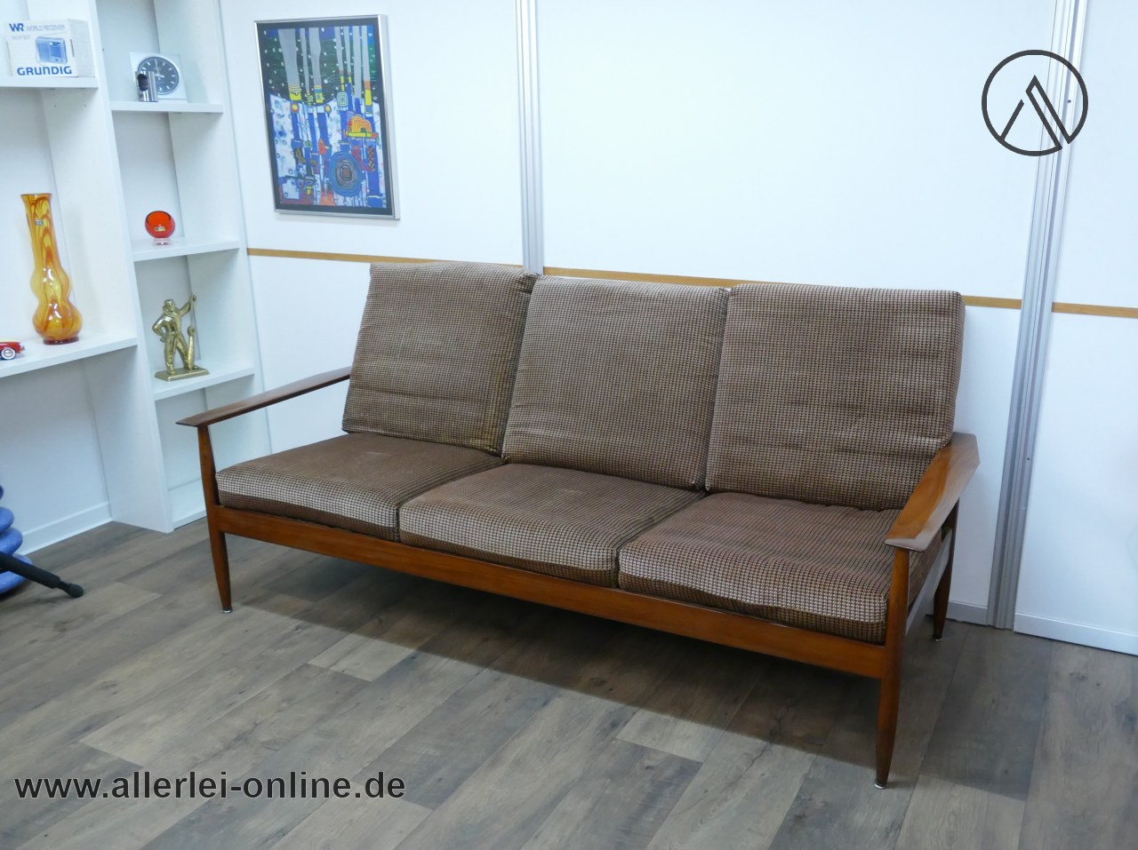 Vintage 3-Sitzer Sofa | Danish Design Teak - Mid Century Couch Vintage 3-Sitzer Sofa | Danish Design Teak - Mid Century Couch