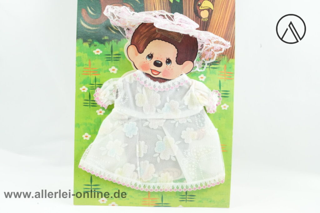 Mode Boutique mein Liebling | MONCHICHI Hochzeitskleid / Spitzenklein mit Haube | Monchichi Outfit mit OVP