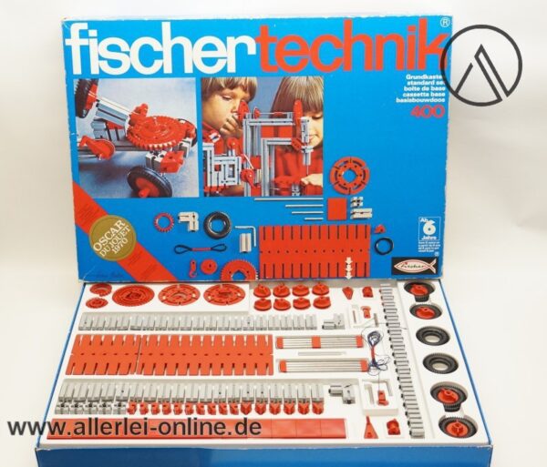 fischertechnik 400 | Grundkasten | Vintage fischer-technik 400 Baukasten | inkl. OVP und Anleitung