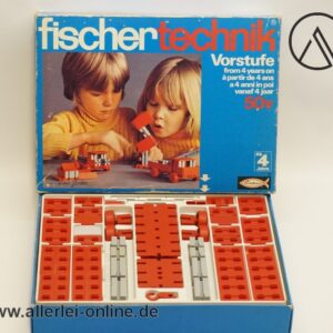 fischertechnik 50v | Vorstufe ab 4 Jahre | Vintage fischer-technik 50v Baukasten | inkl. OVP und Anleitung