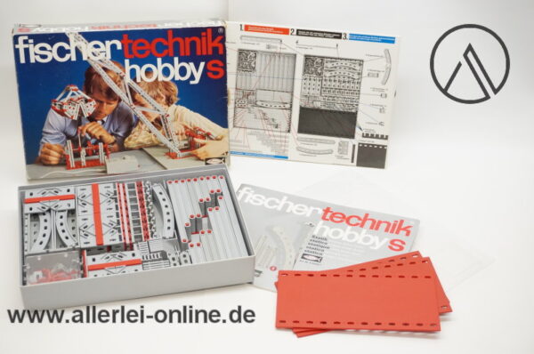 fischertechnik hobby S | STATIK | Vintage fischer-technik hobby S Baukasten | inkl. OVP und Anleitung