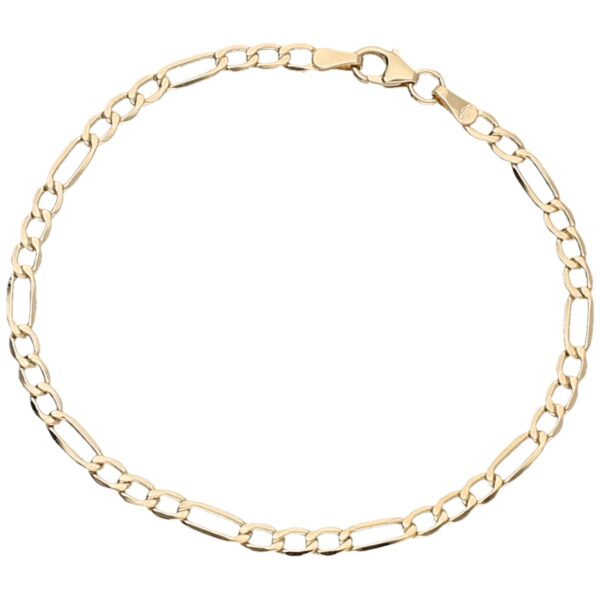 Luigi Merano | Armband Figarokette | Gelbgold 375 | 9kt Goldkette
