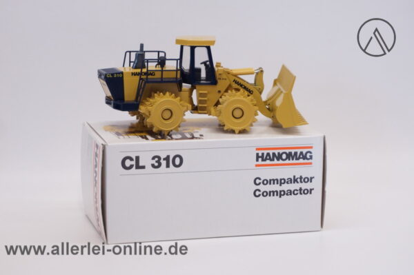 Conrad Modelle | Hanomag CL 310 Compactor | 1:50 Radlader Verdichter | 2425 mit OVP