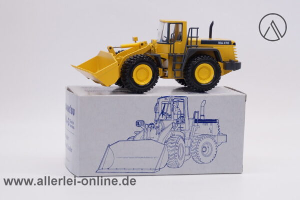 Conrad Modell | Hanomag - Komatsu WA 470 | 1:50 WA-3 Serie Radlader Baumaschine | Art.Nr: 2424