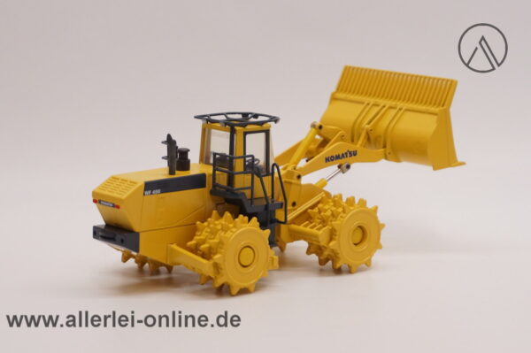 Conrad Modell | Komatsu WF 450 Compaktor | 1:50 Verdichter Radlader | WA-3 Serie Deponie Radlader Baumaschine