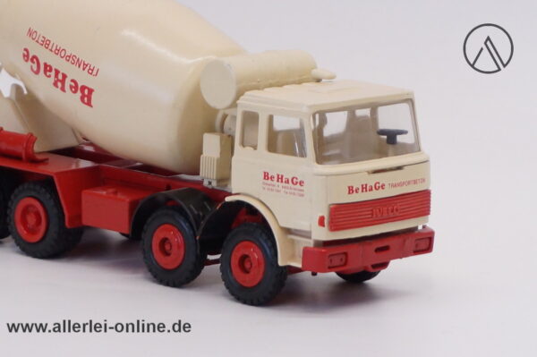 Conrad Modell 2130 IVECO 300-30 AHB | 1:50 Vierachs-Betonmischer BeHaGe Transportbeton