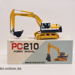 KOMATSU PC210 Hydraulik Bagger | Kettenbagger | Made in Japan | 1:48 Modell K-004