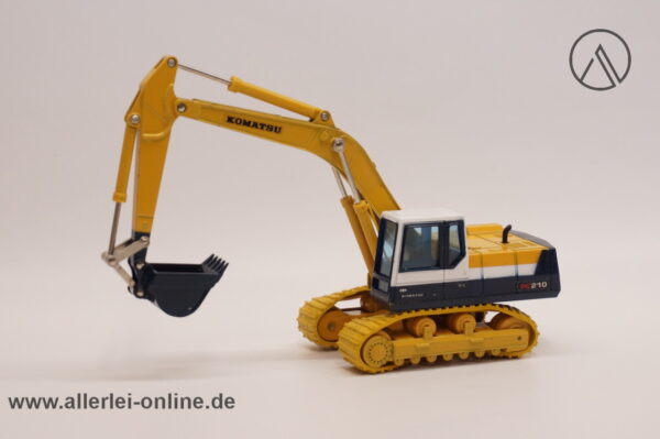 KOMATSU PC210 Hydraulik Bagger | Kettenbagger | Made in Japan | 1:48 Modell K-004 mit OVP