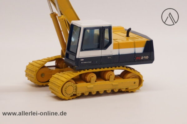 Goods Wave KOMATSU PC 210 Hydraulikbagger | Kettenbagger | Made in Japan | 1:48 Löffelbagger Modell K-004
