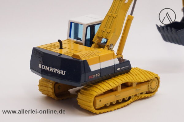 Vintage Goods Wave PEMC Japan KOMATSU PC 210 Hydraulikbagger | Kettenbagger | 1:48 Löffelbagger K-004
