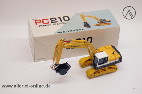 KOMATSU PC 210 Hydraulik Bagger | Kettenbagger | Made in Japan | 1:48 Löffelbagger Modell K-004