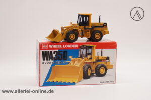 SHINSEI Modell | Komatsu WA350 | 1:50 Radlader Baumaschine | Art.Nr: 615 mit Originalkarton
