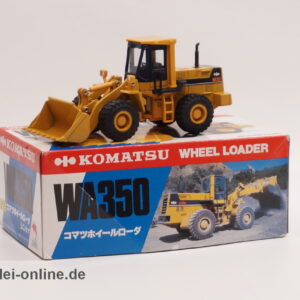 SHINSEI Modell | Komatsu WA350 | 1:50 Radlader Baumaschine | Art.Nr: 615