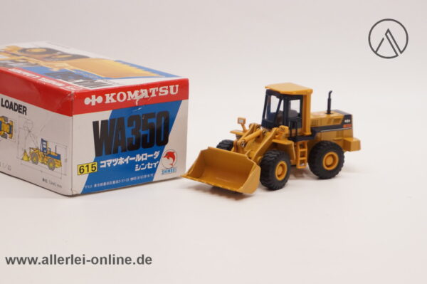 SHINSEI Modell 615 | Komatsu WA350 | 1/50 Radlader Baumaschine