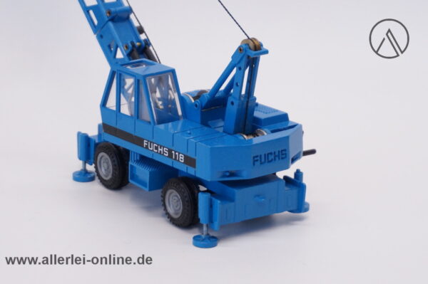 NZG Modell 185 - FUCHS 118 Kranwagen - 1/50 Hydraulik-Kran | Mobilkran
