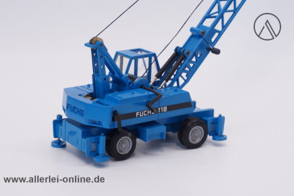 NZG Modell 185 - FUCHS 118 Kranwagen - 1/50 Hydraulik-Kran | Mobilkran Modell