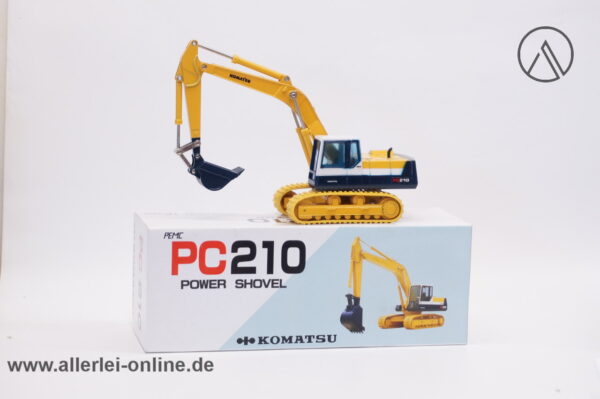 Goods Wave Japan KOMATSU PC210 Hydraulik Bagger | Kettenbagger | Made in Japan | 1:48 Modell K-004