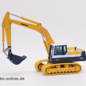 KOMATSU PC210 Hydraulik Bagger | Kettenbagger | Made in Japan | 1:48 Modell K-004 mit OVP
