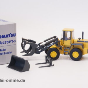 Conrad Modell | Komatsu WA 270PT | 1:50 Radlader mit Wechselausrüstung | Art.Nr: 2434