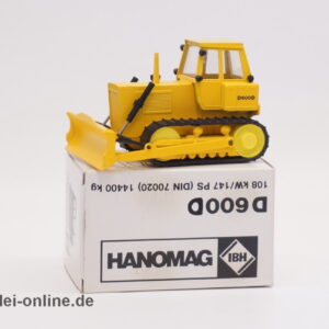 Cursor Modell | Hanomag D600D Raupe | 1/50 Planierraupe | Art.Nr: 1269