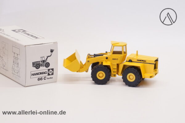 Cursor Modell Art.Nr: 569 | Hanomag 66C | 1/50 Radlader Baumaschine mit Originalkarton