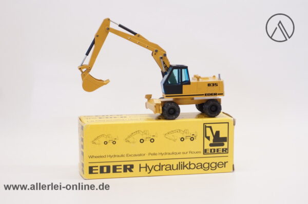 NZG 1/50 Modell 239 M | EDER 835 Hydraulic Excavator - Mobilbagger