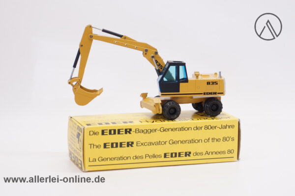 NZG Modelle | EDER 835 Hydraulikbagger | Mobilbagger | 1/50 Modell Nr. 239 M
