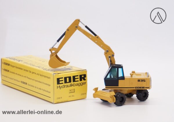 NZG Modell 239 M | EDER 835 Hydraulic Excavator 1/50 | Mobilbagger