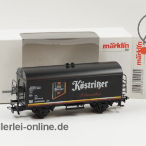 Märklin H0 | 44195 Bierwagen - Brauerei Köstritzer - Kühlwagen | Gedeckter Güterwagen mit OVP 
