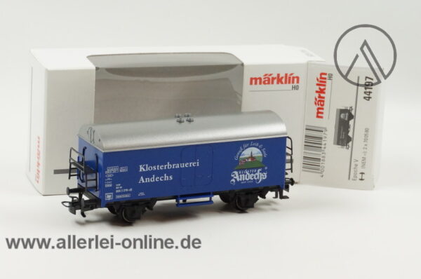 Märklin H0 | 44197 Bierwagen - Brauerei Klosterbrauerei Andechs - Kühlwagen | Gedeckter Güterwagen mit OVP