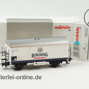 Märklin H0 | 44189 Bierwagen - Brauerei Binding - Kühlwagen | Gedeckter Güterwagen