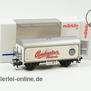 Märklin H0 | 4422 Bierwagen - Brauerei Budweiser Budvar - Kühlwagen | Gedeckter Güterwagen mit OVP