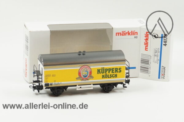 Märklin H0 | 44178 Bierwagen - Brauerei Küppers Kölsch - Kühlwagen | Gedeckter Güterwagen mit OVP