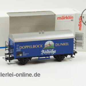 Märklin H0 | 4421 Bierwagen - Brauerei Kloster Andechs Doppelbock - Kühlwagen | Gedeckter Güterwagen mit OVP