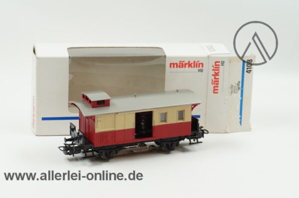 Märklin H0 | 4108 Gepäckwagen | Güterwagen - Packwagen der DB
