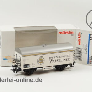 Märklin H0 | 4417 Bierwagen - Brauerei Warsteiner- Kühlwagen | Gedeckter Güterwagen mit OVP