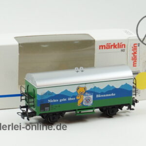 Märklin H0 | 4485 Bärenmarke Kühlwagen | Gedeckter Güterwagen mit OVP