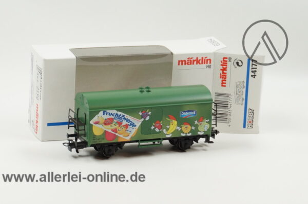 Märklin H0 | 44177 Danone Fruchtzwerge Kühlwagen | Gedeckter Güterwagen mit OVP