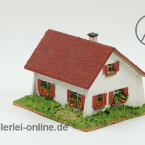 RS Dr. Rudolf Spitaler Modell 6471-1 | Haus - Einfamilienhaus | 50er Jahre Holz-Pappe Fertigmodell