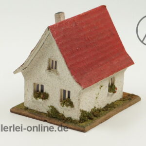 VAU-PE Modell 1071 | Haus - Siedlungshaus | 50er Jahre Holz-Pappe Fertigmodell