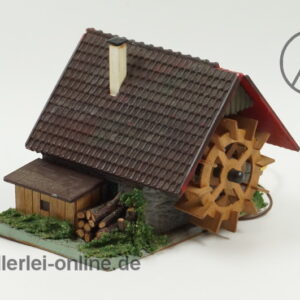 FALLER Modell 227 | Wassermühle mit Motorantrieb | Holz H0 Fertigmodell