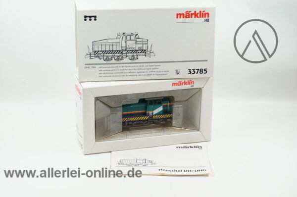 Märklin H0 | 33785 Delta-Digital | Clariant Rangierlokomotive DHG 700 | Diesellokomotive mit OVP