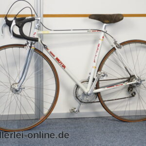 Gianni Motta Rennrad | Vintage Italienisches Rennrad | Roadbike Fahrrad ,weiss | Rahmenhöhe 50 cm