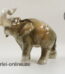 Royal Dux Bohemia Porzellanfigur | Elefant | 60-70er Jahre Porzellan Figur | 22 cm