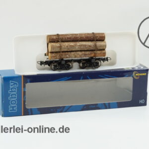 Mehano H0 | LOG Car Black Frame | T052/19968 Stammholz Güterwagen mit OVP