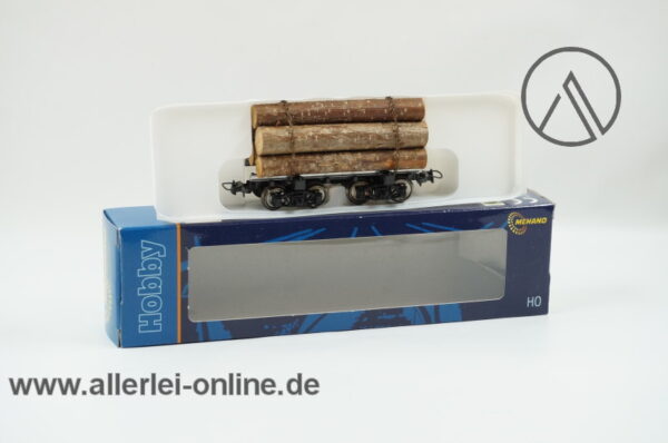 Mehano H0 | LOG Car Black Frame | T052/19968 Stammholz Güterwagen mit OVP