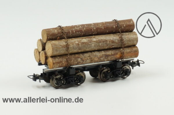 Mehano H0 | LOG Car Black Frame | T052/19968 Stammholzwagen