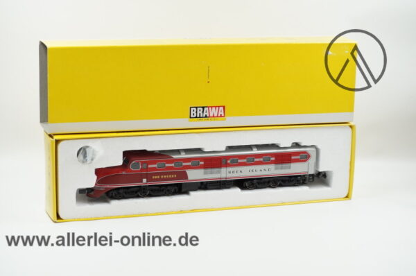 BRAWA H0 | 0896 AC-Digital | DL 109 Rock Island | US The Rocket Modelleisenbahn Diesellokomotive