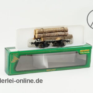 Mehano H0 | LOG Car Black Frame | T052/19968 Stammholz Güterwagen mit OVP