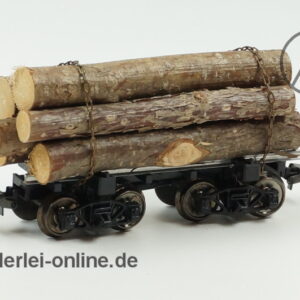 Mehano H0 | LOG Car Black Frame | T052/19968 Stammholz Güterwagen